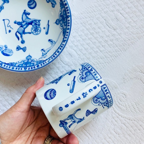 Spode Edwardian Childhood 2 Pc Set Bowl & Mug - Picture 10 of 15